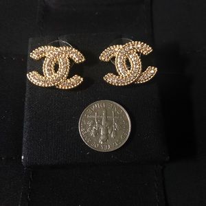 CHANEL Jewelry - Chanel Crystal Earrings CHANEL Jewelry - Chanel Crystal Earrings